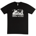 Escape to.. Black T-Shirt Hoodie, Sweatshirt | PureTeeCo.com (Image 1)