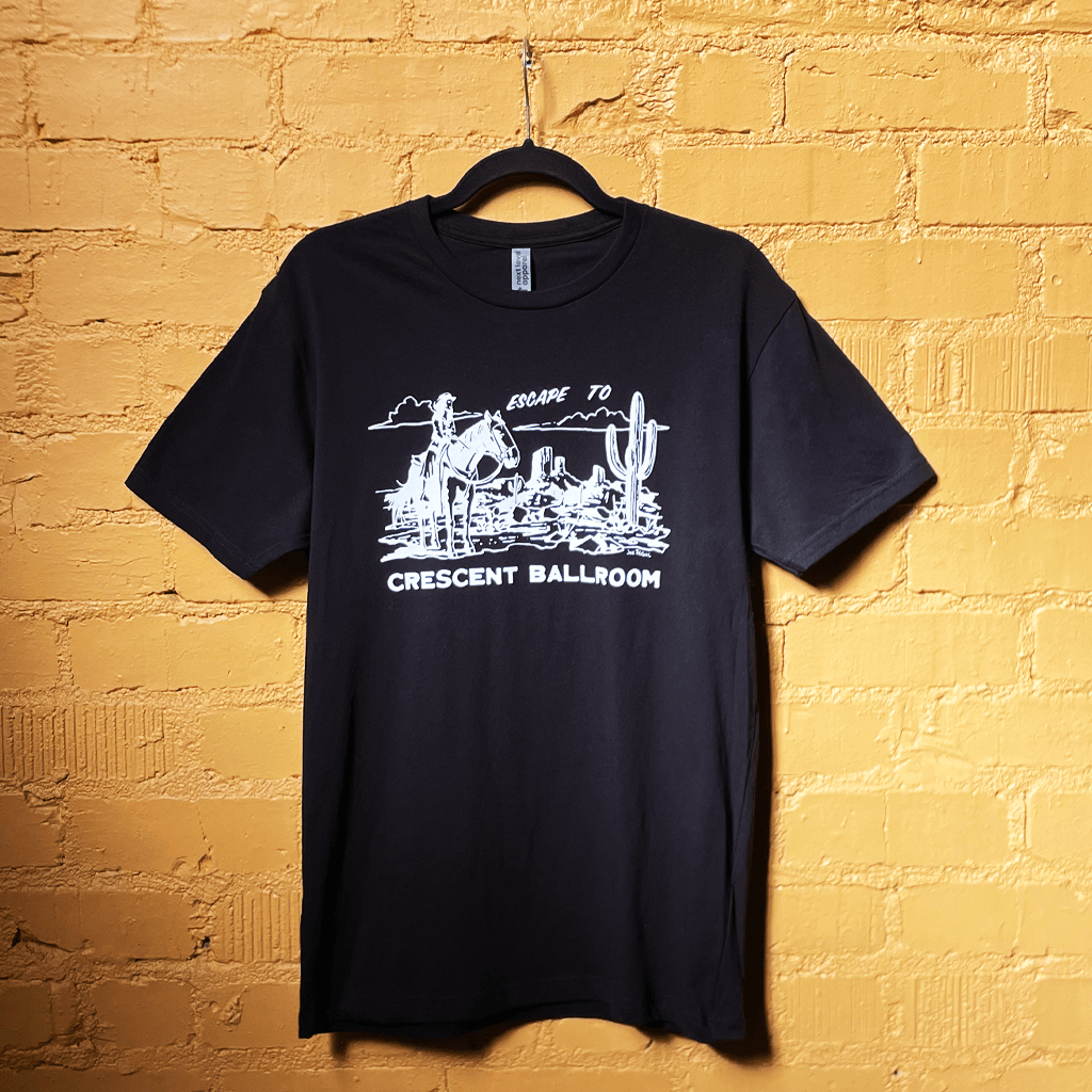 Escape to.. Black T-Shirt Hoodie, Sweatshirt | PureTeeCo.com (Image 3)