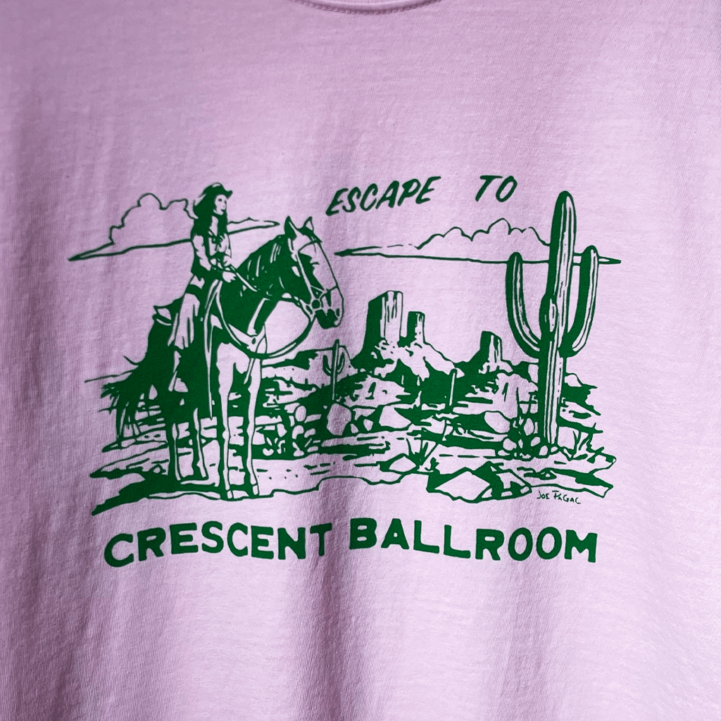 Escape to.. Pink T-Shirt Hoodie, Sweatshirt | PureTeeCo.com (Image 2)