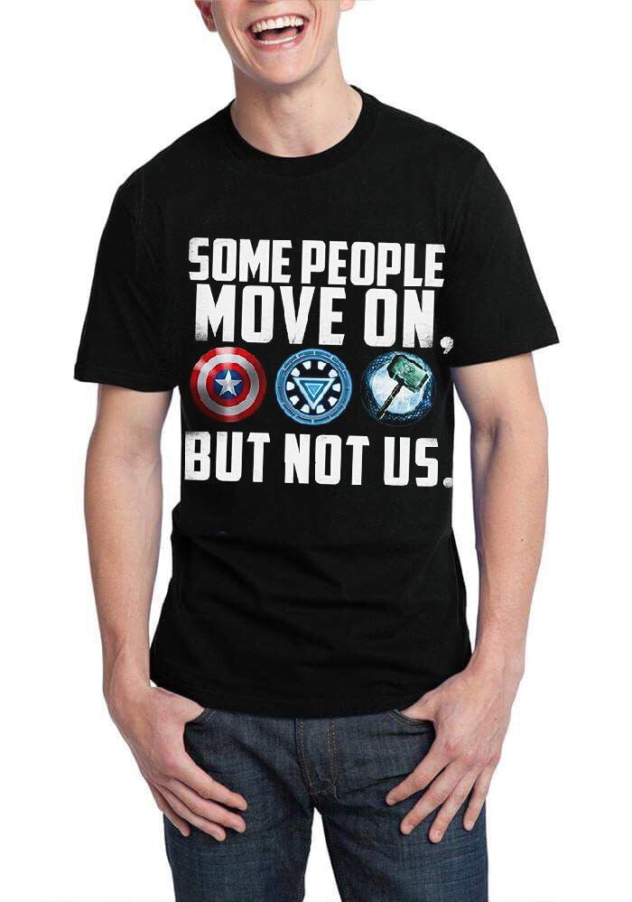 Some People Move On But Not Us Black T-Shirt Hoodie, Sweatshirt | PureTeeCo.com