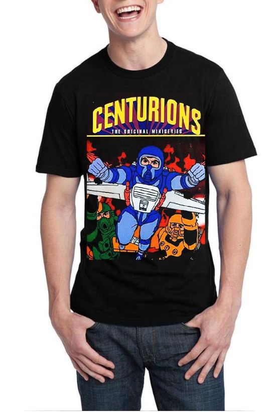 Centurions Black Half Sleeve T-Shirt Hoodie, Sweatshirt | PureTeeCo.com
