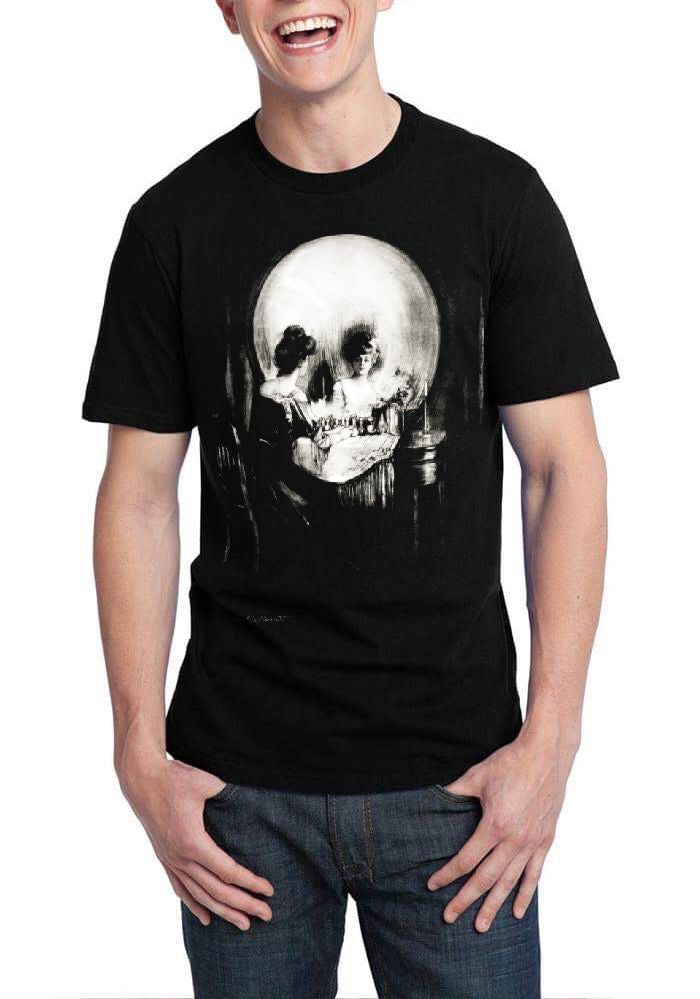 All Is Vanity Half Sleeve Black T-Shirt Hoodie, Sweatshirt | PureTeeCo.com