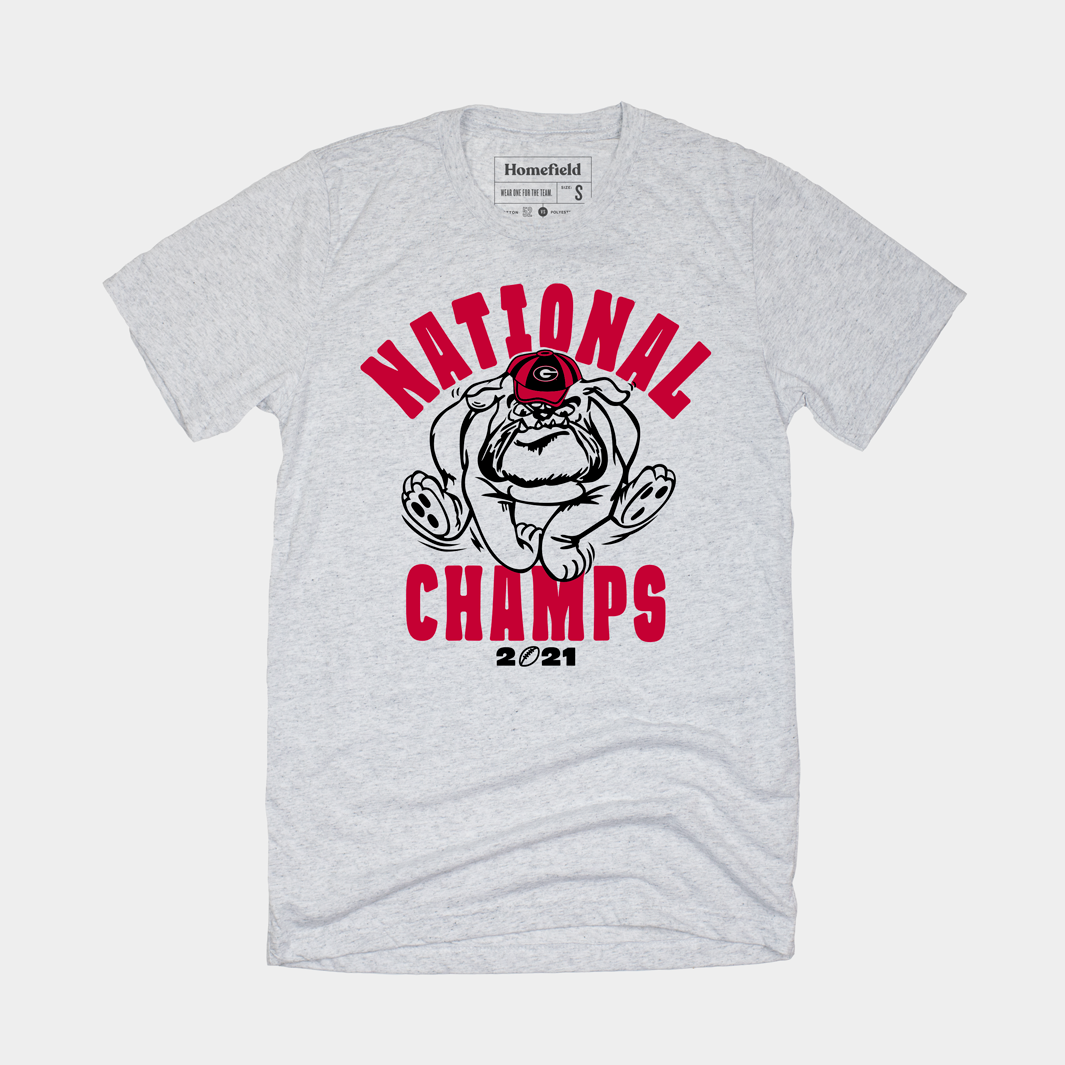UGA 2021 National Champs T-Shirt Style001 Hoodie, Sweatshirt | PureTeeCo.com