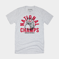 Georgia 2022 National Champs Crown Tee Style001 Hoodie, Sweatshirt | PureTeeCo.com