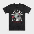 Ohio State Football 2024 National Champions Helmet Stickers Tee Style001 Hoodie, Sweatshirt | PureTeeCo.com