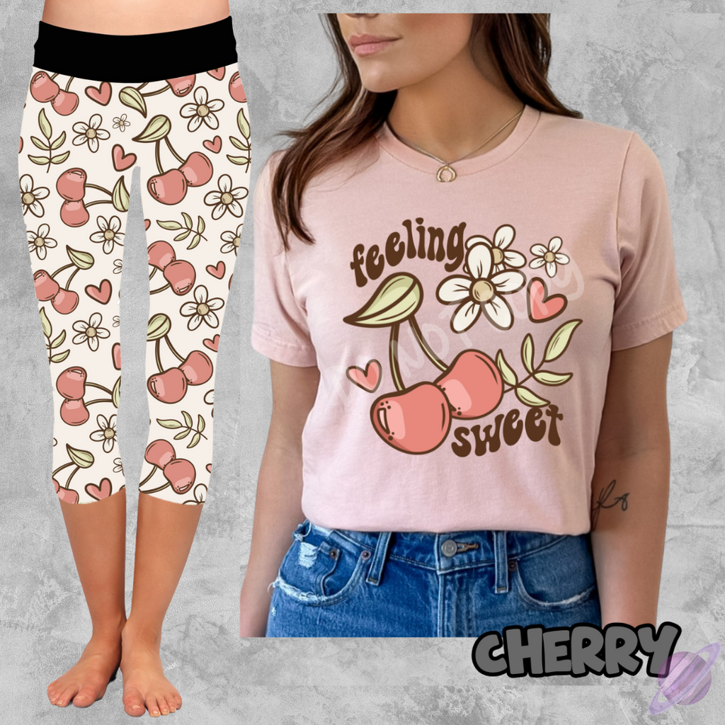 CHERRY TEE Hoodie, Sweatshirt | PureTeeCo.com (Image 2)