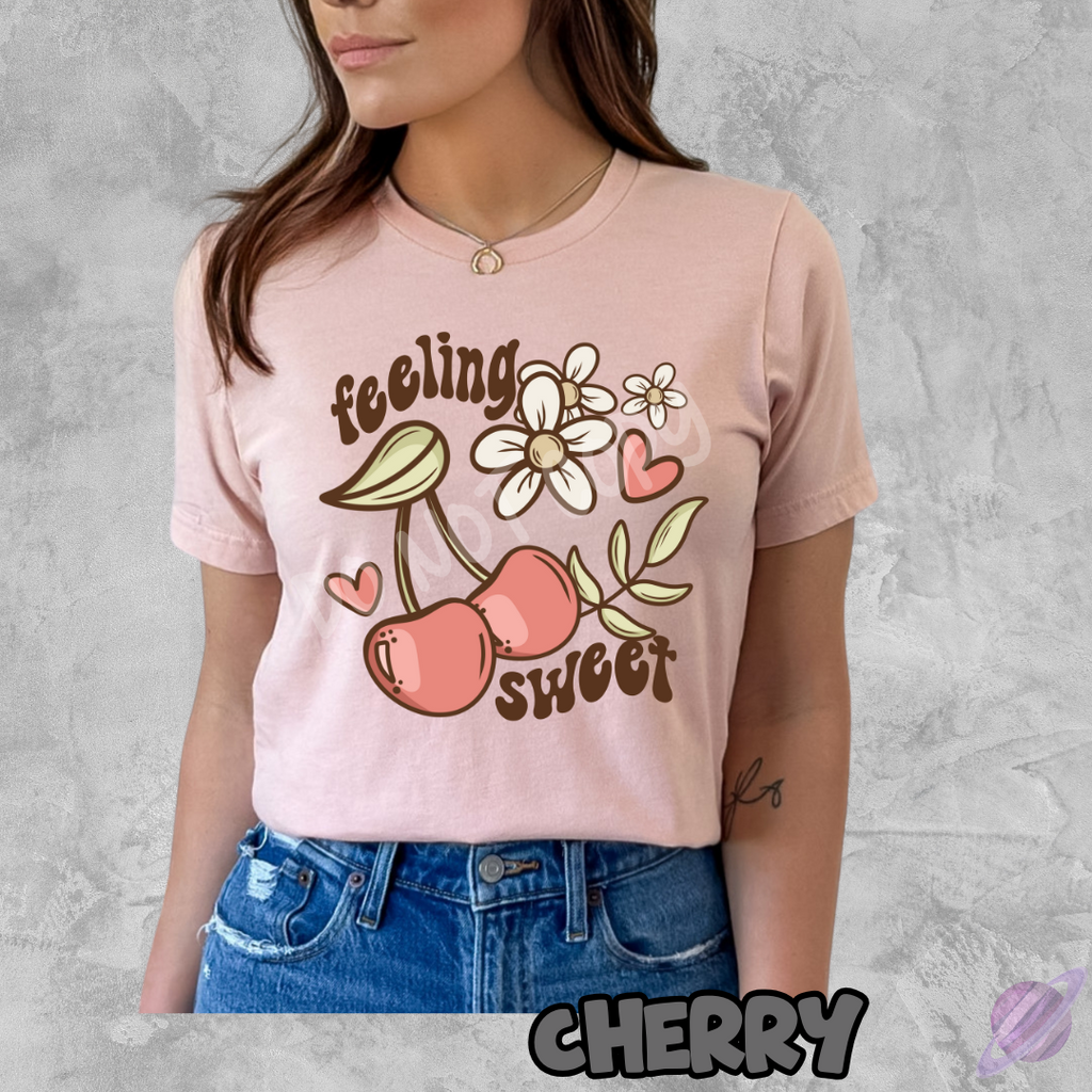 CHERRY TEE Hoodie, Sweatshirt | PureTeeCo.com (Image 1)