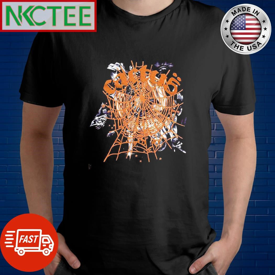 CJ X SP5der airbrush cactu5 spider shirt
