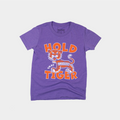 Clemson "Hold That Tiger" Youth Tee Hoodie, Sweatshirt | PureTeeCo.com