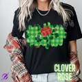 CLOVER ROSE - LETS GET LUCKY RUN-UNISEX TEE ADULTS/KIDS Hoodie, Sweatshirt | PureTeeCo.com (Image 1)