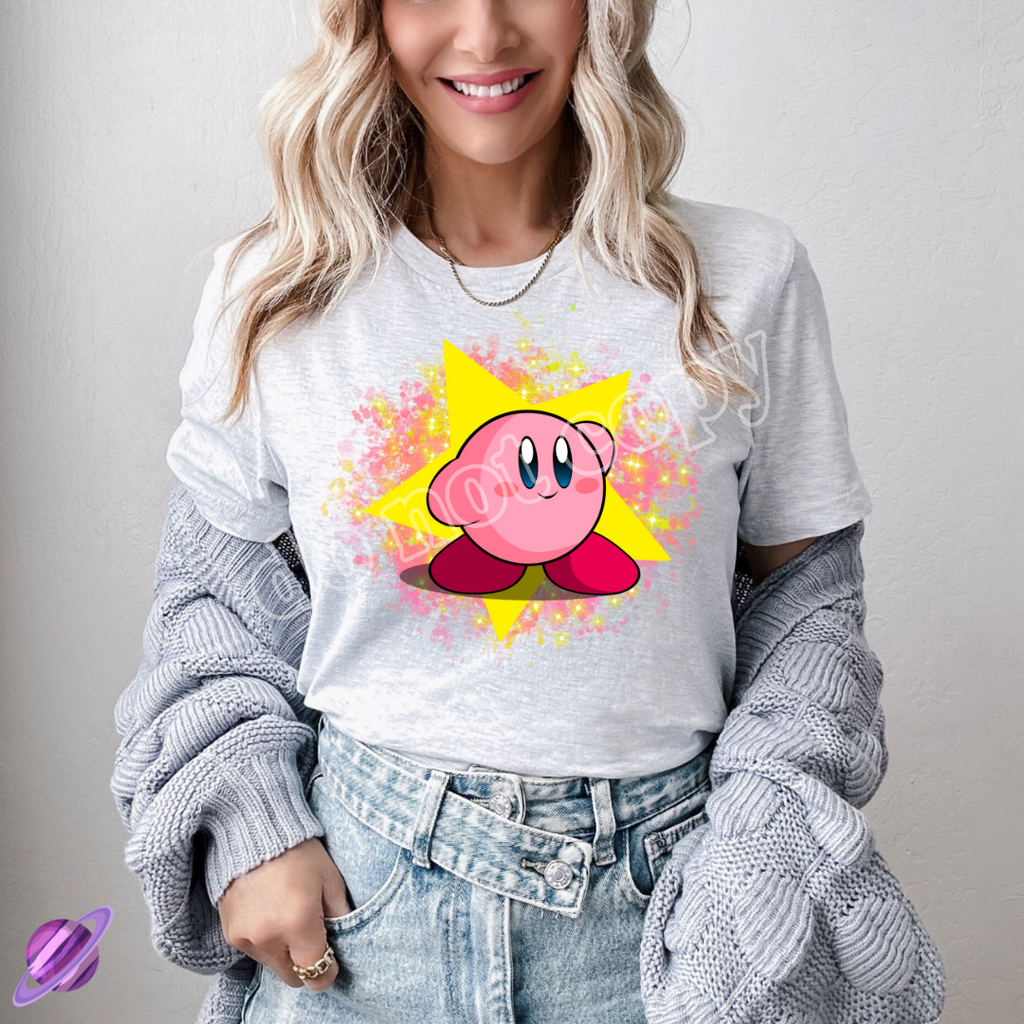 PINK GAME DUDE TEE Hoodie, Sweatshirt | PureTeeCo.com (Image 1)