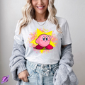 PINK GAME DUDE TEE Hoodie, Sweatshirt | PureTeeCo.com (Image 1)