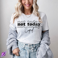 NOT TODAY CUPID TEE Hoodie, Sweatshirt | PureTeeCo.com (Image 1)