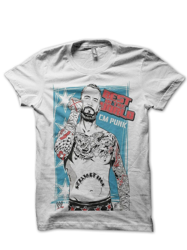 CM Punk T-Shirt Style021 Hoodie, Sweatshirt | PureTeeCo.com