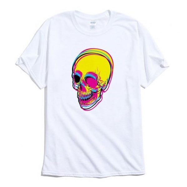 CMYK Skull T-Shirt Hoodie, Sweatshirt | PureTeeCo.com