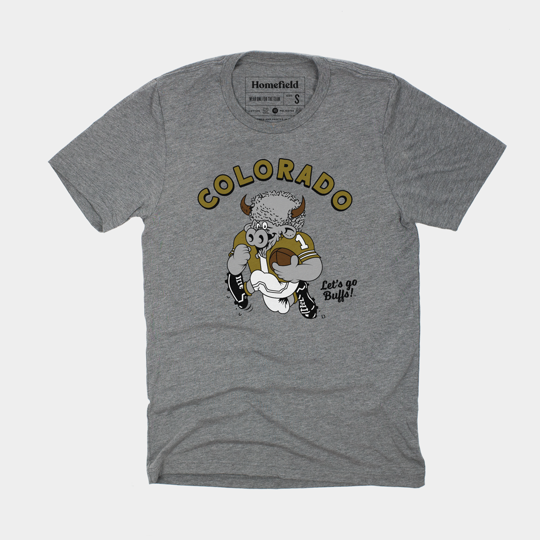 Retro Colorado Ralphie Tee Hoodie, Sweatshirt | PureTeeCo.com