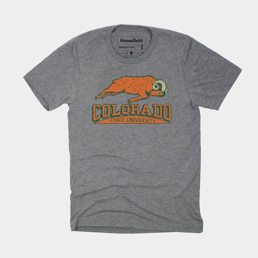 Vintage Colorado State Tee Hoodie, Sweatshirt | PureTeeCo.com