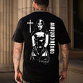 CONJURATION Nun Print Men's T-Shirt Hoodie, Sweatshirt | PureTeeCo.com