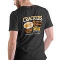 CRACKERS CAUCASIAN CUISINE T Shirt, Unisex Cotton, funny graphic t shirt Hoodie, Sweatshirt | PureTeeCo.com