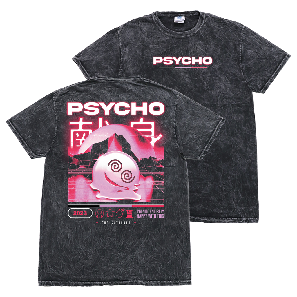 Chris Turner - Not Happy Psycho T-Shirt Hoodie, Sweatshirt | PureTeeCo.com (Image 1)