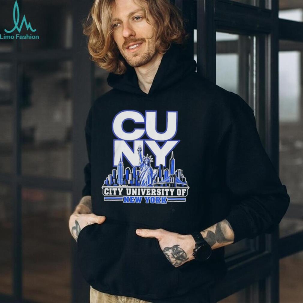 CUNY City University Of NY Graphic Skyline T Shirt