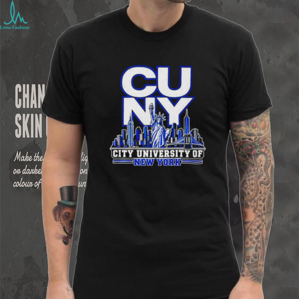 CUNY City University of NY Graphic skyline shirt