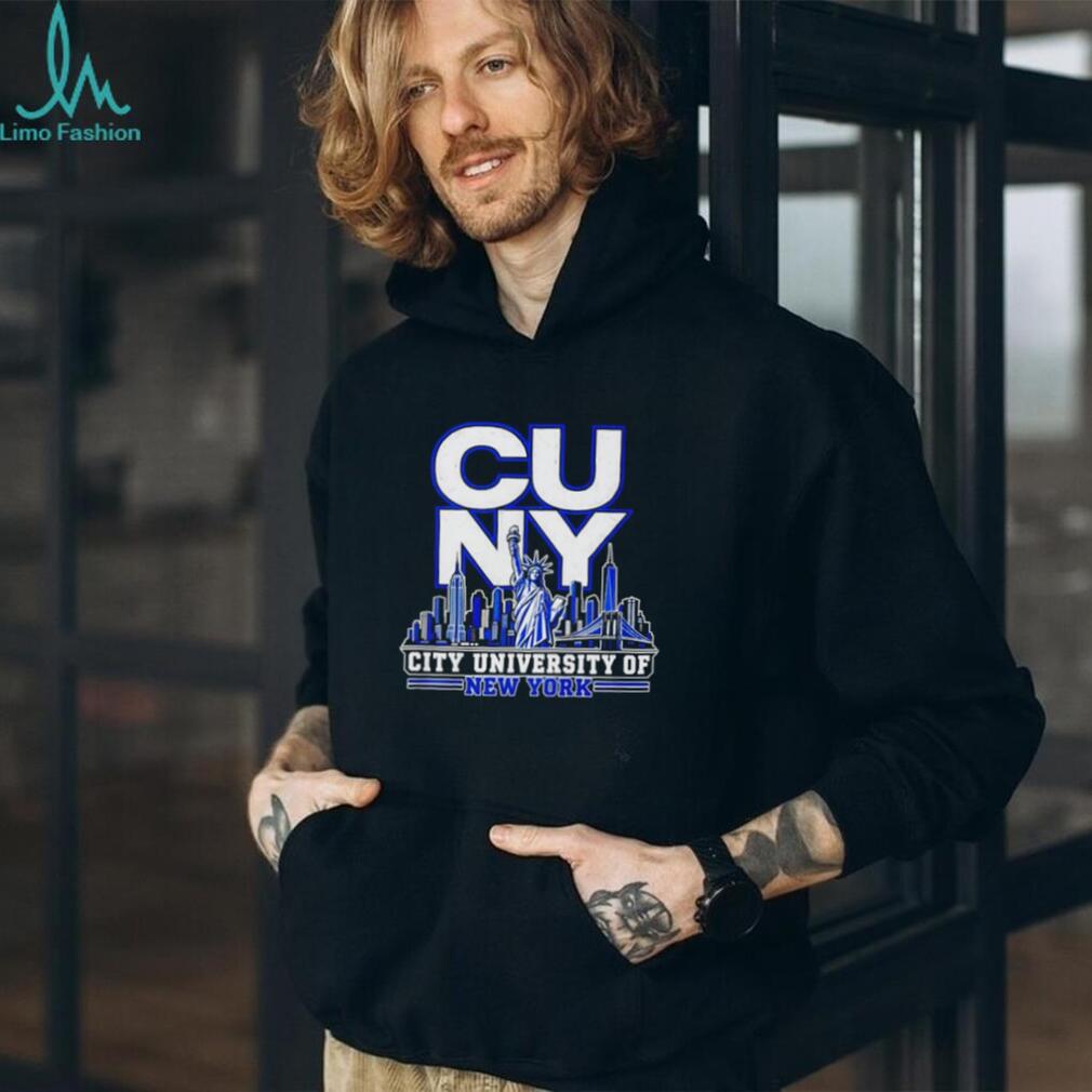 CUNY City University of NY Graphic skyline shirt
