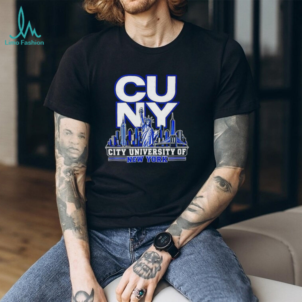CUNY City University of NY Graphic skyline shirt
