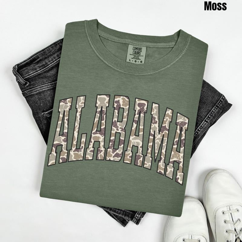 *CUSTOMIZABLE* Camo States Comfort Colors T-Shirt 'NLB' Hoodie, Sweatshirt | PureTeeCo.com