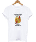 Calcifer Hell On Heart Shirt Hoodie, Sweatshirt | PureTeeCo.com