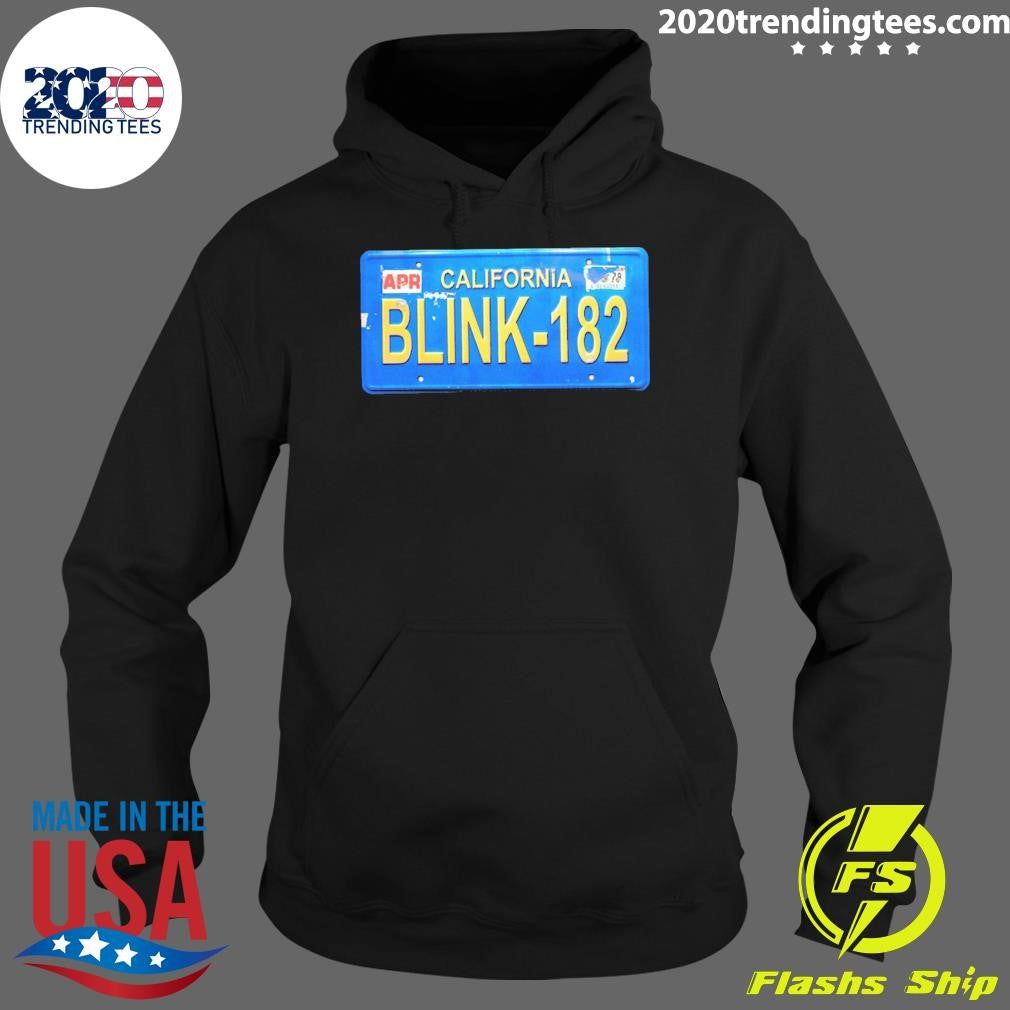 California Blink License Plate Vintage Shirt