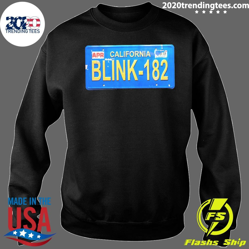 California Blink License Plate Vintage Shirt