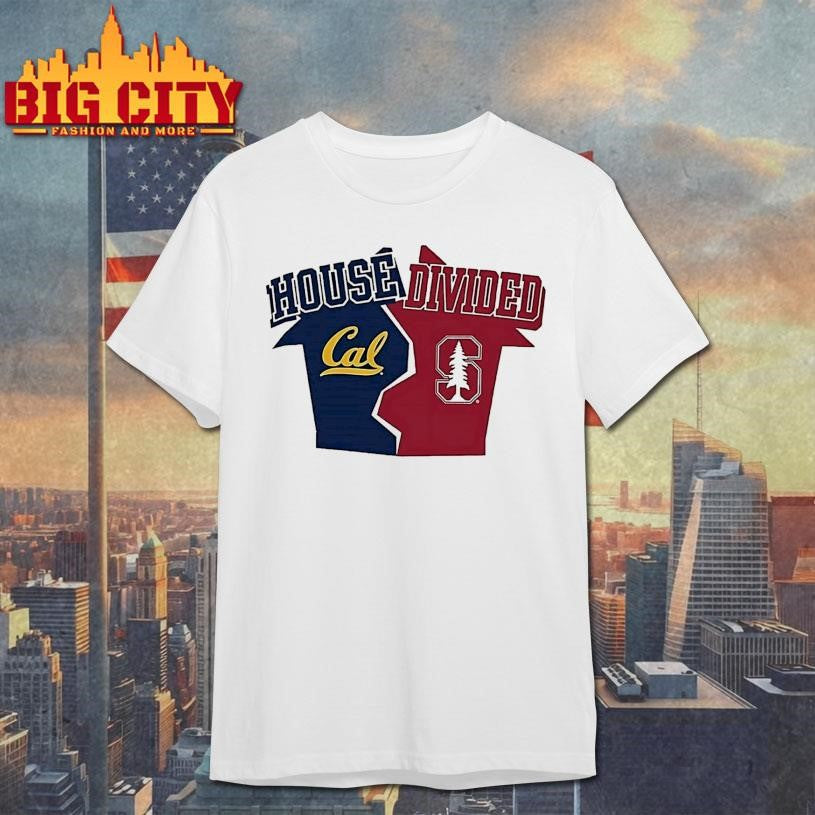 California Golden Bears Vs Stanford Cardinal House Divided Shirt
