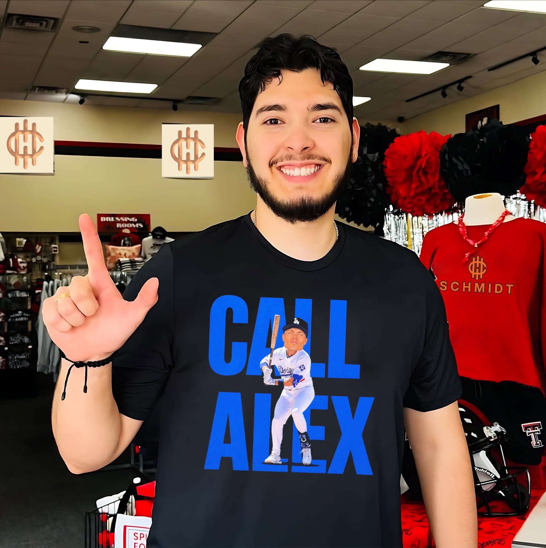 Call Alex Los Angeles Dodgers MLB Baseball caricature shirt