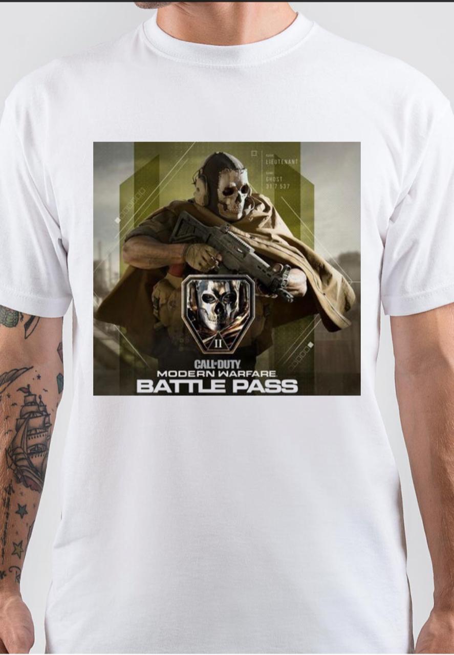 Call of Duty Modern Warfare White T-Shirt Hoodie, Sweatshirt | PureTeeCo.com