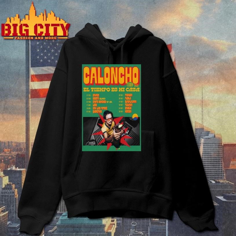 Caloncho 2026 EL Tiempo Es Mi Casa Tour Poster Shirt