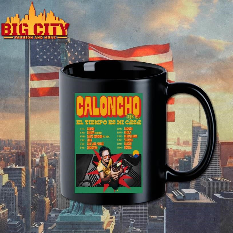Caloncho 2026 EL Tiempo Es Mi Casa Tour Poster Shirt
