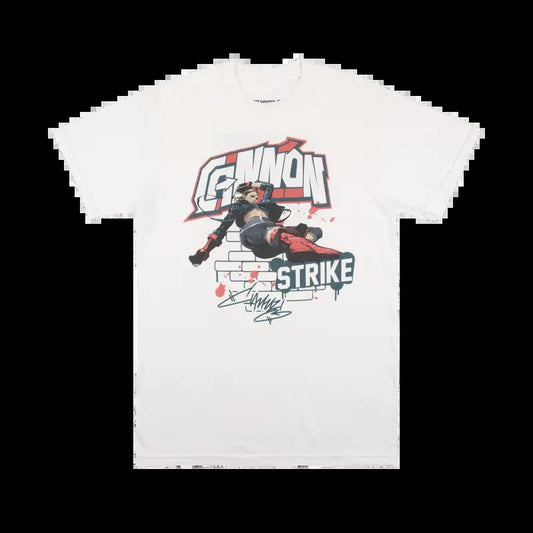 Cammy Cannon Strike T-Shirt - Futuristic Action Design" or "Gunnón Strike Anime Tee - Bold and Dynamice, Anime shirt, Japanese Anime, Birthday Gift