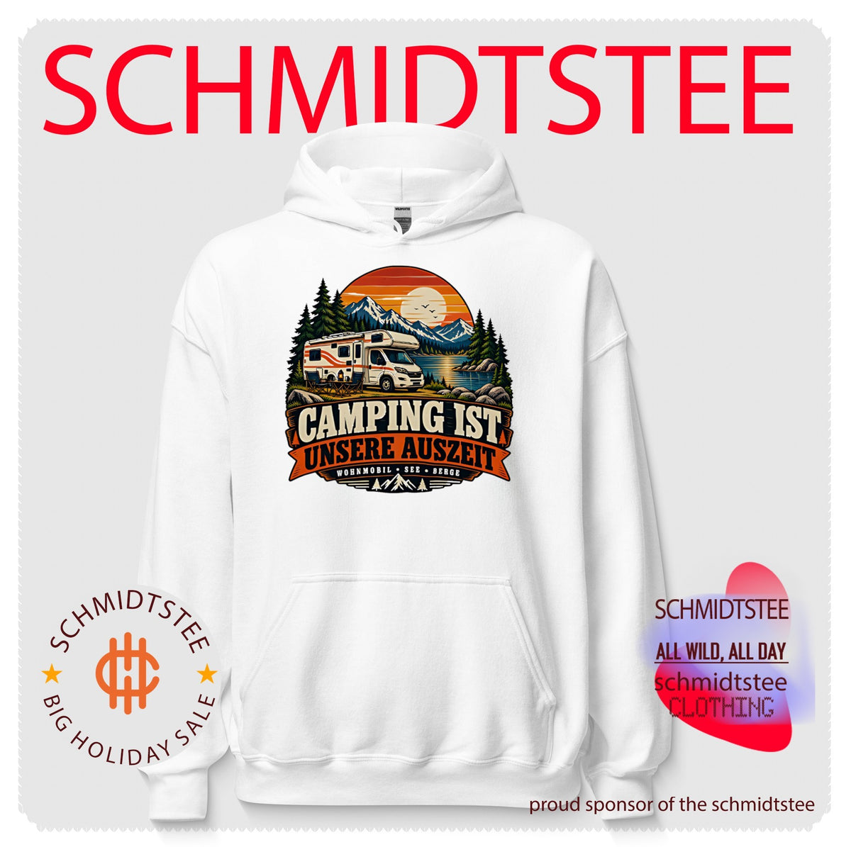 Camping ist unsere auszeit shirt