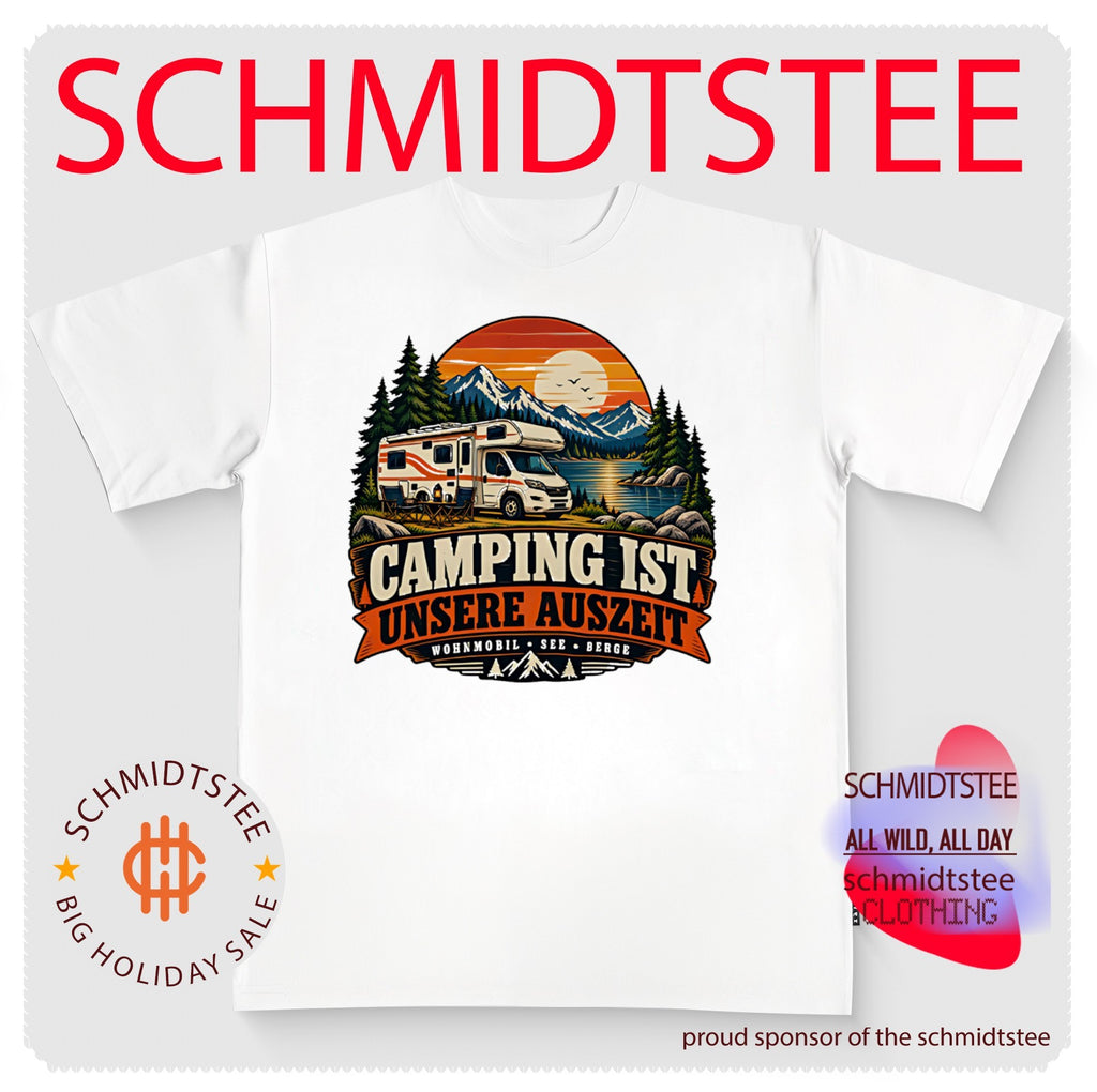 Camping ist unsere auszeit shirt