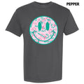 Candy Cane Happy Face Comfort Colors T-Shirt 'NLB' Hoodie, Sweatshirt | PureTeeCo.com