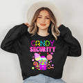 Candy Land Costume Women Candy Crew Funny Candy Security Sweatshirt T-Shirts, Hoodie | PureTeeCo.com