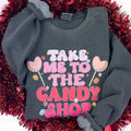 Candy Shop Comfort Colors Sweatshirt T-Shirts, Hoodie | PureTeeCo.com