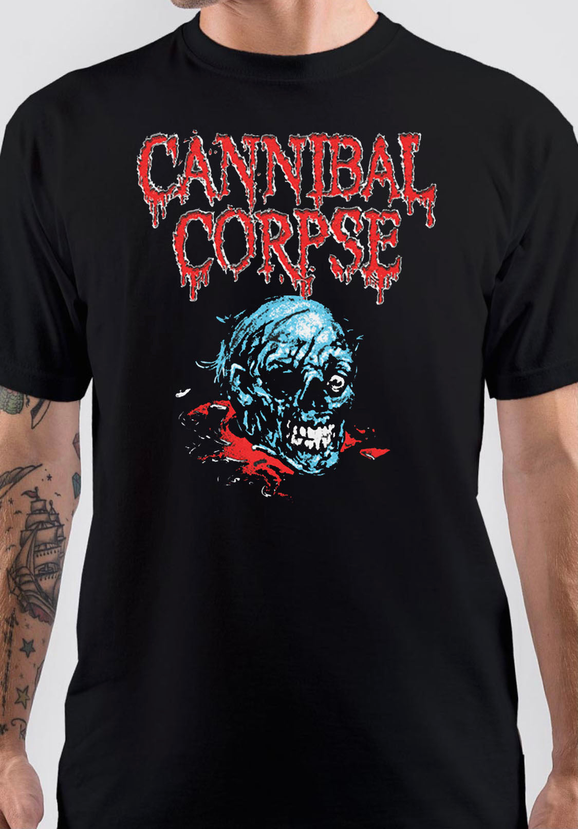 Cannibal Corpse Black T-Shirt Style008 Hoodie, Sweatshirt | PureTeeCo.com