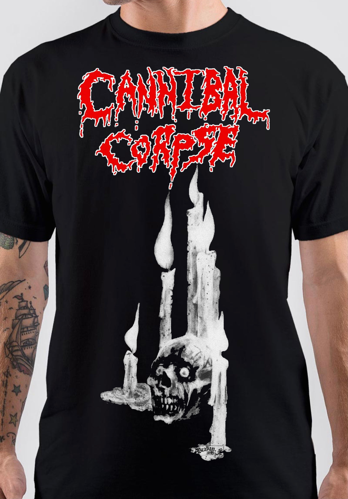 Cannibal Corpse Black T-Shirt Style004 Hoodie, Sweatshirt | PureTeeCo.com