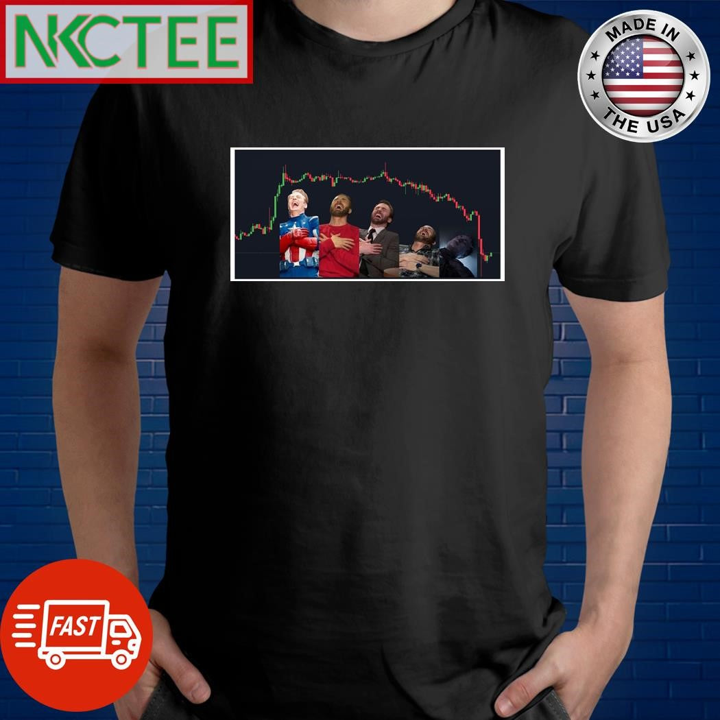 Captain America Chris Evans hibernates financial market shirt
