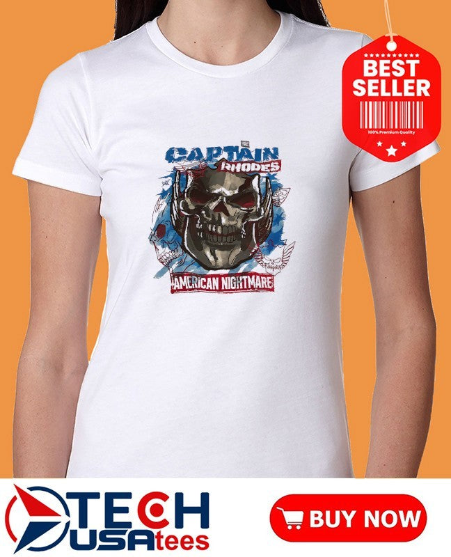 Captain Cody Rhodes American Nightmare Skull shirt