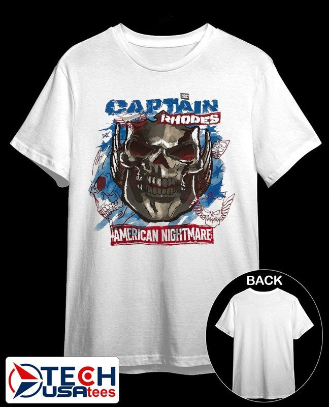 Captain Cody Rhodes American Nightmare Skull shirt