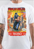 Ninja half Sleeve White T-Shirt Hoodie, Sweatshirt | PureTeeCo.com
