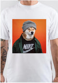 Incredible Dog Half Sleeve White T-Shirt Hoodie, Sweatshirt | PureTeeCo.com